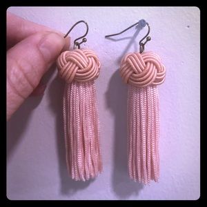 Bauble Bar tassel earrings